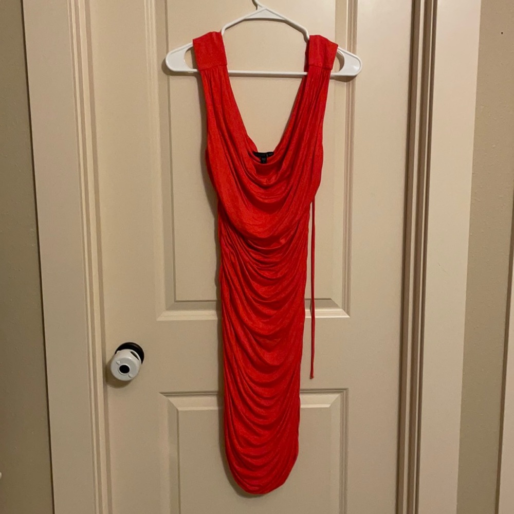 Felicity & Coco - Ruched side cocktail dress